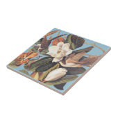 Audubon's zwart gefactureerde koekoek tegeltje (Zijkant)