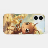 Auf den Spuren des Blütengoldes.1 iPhone 16 Hoesje (Achterkant horizontaal)