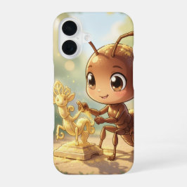 Auf den Spuren des Blütengoldes.1 iPhone 16 Hoesje