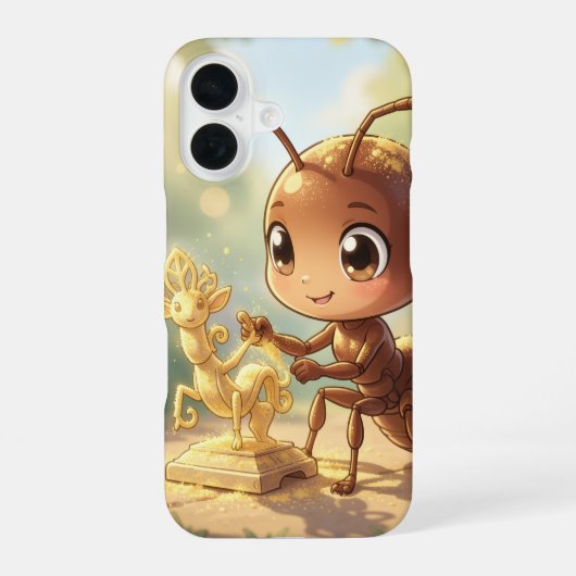 Auf den Spuren des Blütengoldes.1 iPhone 16 Hoesje (Achterkant)
