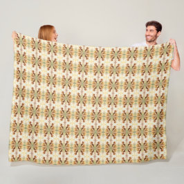 Auf den Spuren des Blütengoldes.2 Fleece Deken