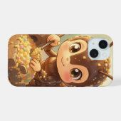 Auf den Spuren des Blütengoldes.3 iPhone 15 Case (Achterkant horizontaal)