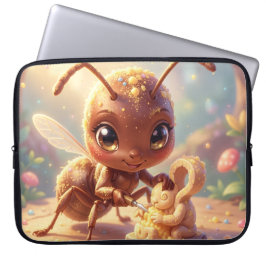 Auf den Spuren des Blütengoldes.4 Laptop Sleeve