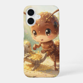 Auf den Spuren des Blütengoldes iPhone 16 Hoesje