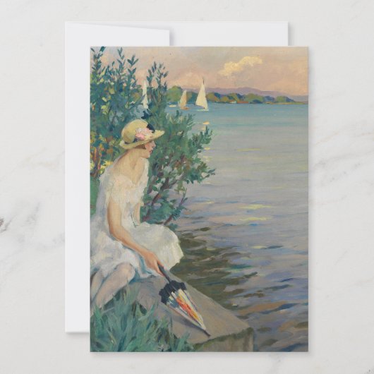 Auf der Seemauer | Edward Cucuel (Voorkant)