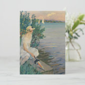 Auf der Seemauer | Edward Cucuel (Staand voorkant)