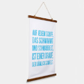 Auf jedem Schiff Hangend Wandkleed (Gebogen)