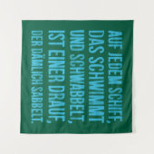 Auf jedem Schiff Wandkleed (Voorkant (horizontaal))