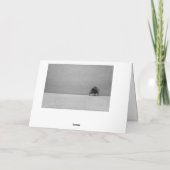 Aufrige Anteilnahme - mit Spruch aus der Bibel Kaart (Achterkant)