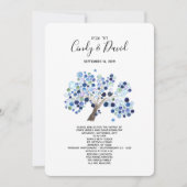 Aufruf Jewish Invitation - Romantic Forest (Voorkant)