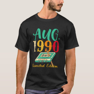 Aug 1990 Cassette Potlood Fun 33e Verjaardag T-shirt