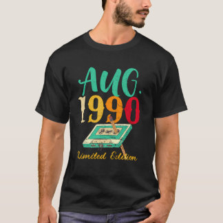 Aug 1990  Cassette Potlood Fun 33e Verjaardag T-shirt