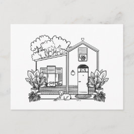 Aug Huis Feestdagenkaart