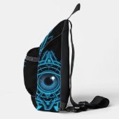 Auge des Universums.Der Blick in die Unendlichkeit Sling Bag (Rechts)