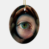 Auge im Herz, Keramisch Ornament (Rechts)