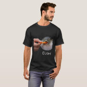 Augh, eugh (Kogelvis eet wortel) T-shirt (Voorkant volledig)