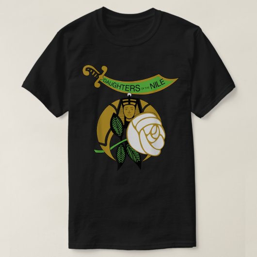 Aughters van de Nijlshriners AAONMS DON OES Moth T-shirt (Design voorkant)