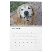 Augie en Ti's Golden Retriever Dog van 2016 Kalender (Mar 2026)