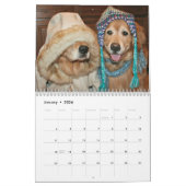 Augie en Ti's Golden Retriever Dog van 2016 Kalender (Jan 2026)