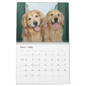 Augie en Ti's Golden Retriever Dog van 2018 Kalender (Mar 2026)