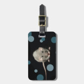 Augie — Rat Bagagelabel (Voorkant verticaal)