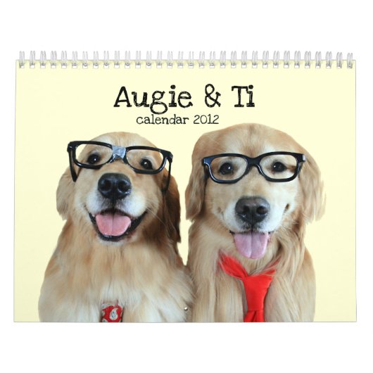 Augie & Ti's Golden Retriever Agenda 2012 Kalender (Hoes)