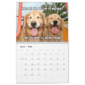 Augie & Ti's Jokes and Memes 2015 Golden Retriever Kalender (Mar 2026)