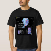 Augmented Reality Basic donker T-shirt (Voorkant)