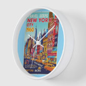 Augmented Reality NYC Poster | Warme kleuren (Hoek)