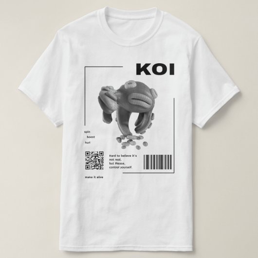 Augmented Reality T-shirt (Design voorkant)