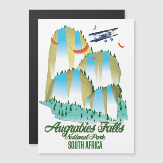 Augrabies Falls Nationaal Park Zuid-Afrika (Voorkant / Achterkant)