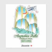 Augrabies Falls Nationaal Park Zuid-Afrika Sticker (Vel)