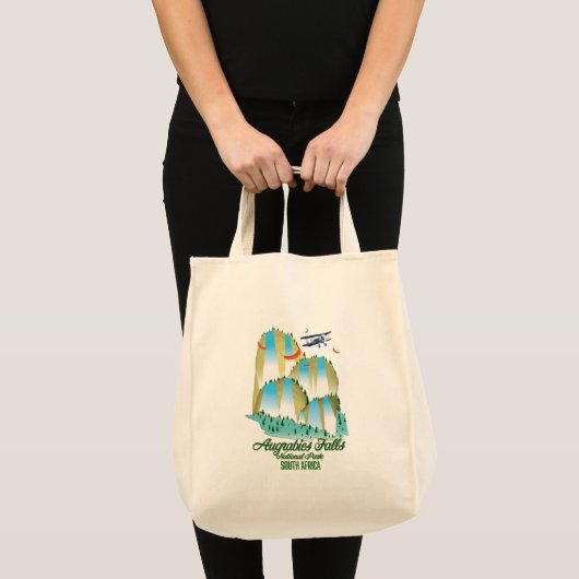 Augrabies Falls Nationaal Park Zuid-Afrika Tote Bag (Voorkant (product))