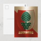 Augsburg Briefkaart (Voorkant / Achterkant)