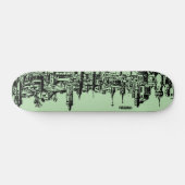 Augsburg, de Duitse hoofdstad van Zwaben Persoonlijk Skateboard (Horizontaal)