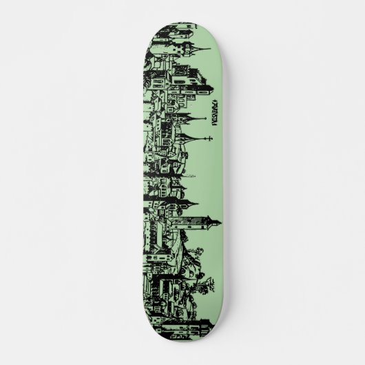 Augsburg, de Duitse hoofdstad van Zwaben Persoonlijk Skateboard (Voorkant)