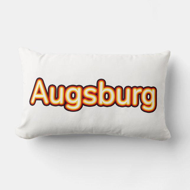 Augsburg Deutschland Kussen (Voorkant)