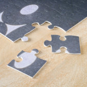 Augsburg Duitsland, antenne 1971 Legpuzzel (Zijkant)