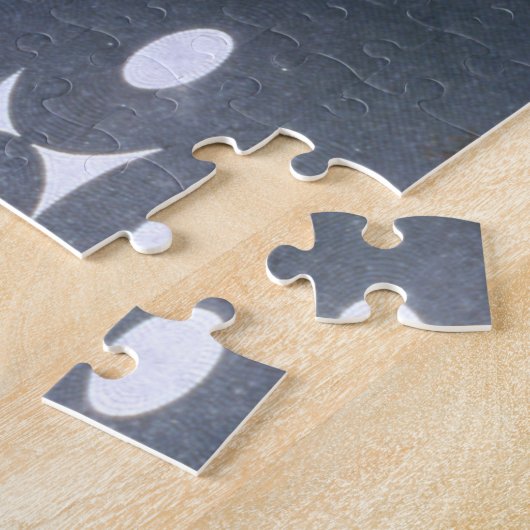 Augsburg Duitsland, antenne 1971 Legpuzzel (Zijkant)