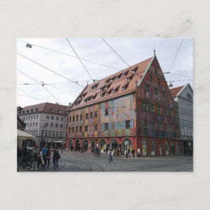 Augsburg, Duitsland Briefkaart