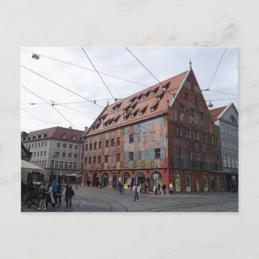 Augsburg, Duitsland Briefkaart (Voorkant)
