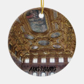 Augsburg Duitsland Schilderachtig Vacation Ornamen Keramisch Ornament (Voorkant)