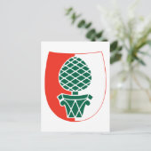 Augsburg Officiële wapenstilstand Duitsland Herald Briefkaart (Staand voorkant)