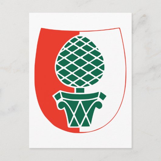 Augsburg Officiële wapenstilstand Duitsland Herald Briefkaart (Voorkant)