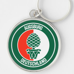 Augsburg Round Emblem Sleutelhanger