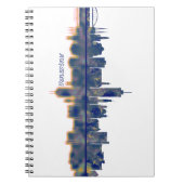 Augsburg Skyline Notitieboek (Voorkant)