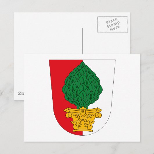 Augsburg wapenschild Briefkaart (Voorkant / Achterkant)