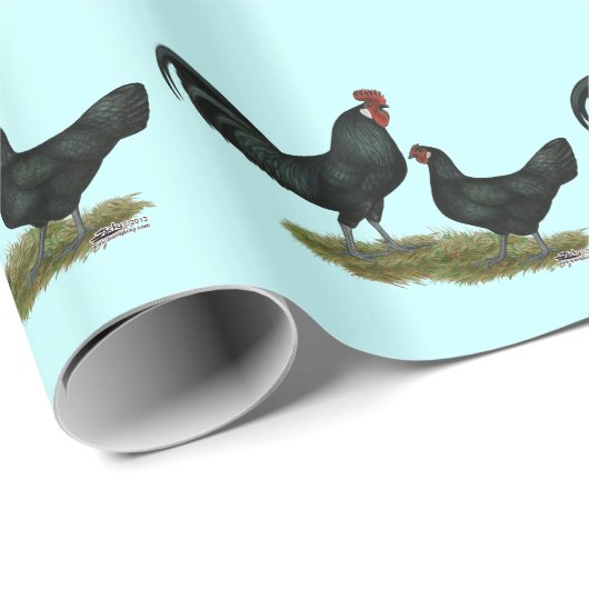 Augsburger Chickens Cadeaupapier (Rol Hoek)