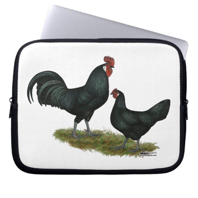 Augsburger Chickens Laptop Sleeve (Voorkant)