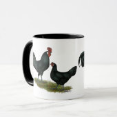 Augsburger Chickens Mok (Voorkant links)